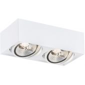 Argon Rodos Plus lampa podsufitowa 2x12W biały 1048BZ