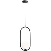 Aldex Riva lampa wisząca 1x40 W czarna 1086G1