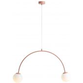 Aldex Una lampa wisząca 2x10 W pomarańczowa 1116H11