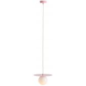 Aldex Loop lampa wisząca 1x10 W różowa 1125G18_S