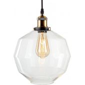 Altavola Design New York Loft lampa wisząca 1x40W mosiądz/przezroczysty LA033/P