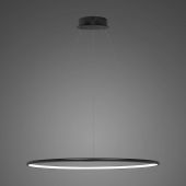 Altavola Design Ledowe Okręgi lampa wisząca 1x43W LED czarna LA073/P_80_in_3k_43W_black