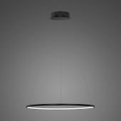 Altavola Design Ledowe Okręgi lampa wisząca 1x15W LED czarny LA073/P_40_in_3k_black