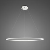 Altavola Design Ledowe Okręgi lampa wisząca 1x55W biała LA073/P_100_in_4k_white