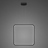 Altavola Design Ledowe Kwadraty lampa wisząca 1x38W czarna LA079/X_80_in_4k_black