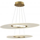 Altavola Design Eclipse lampa wisząca 48W złoty/przezroczysty LA116/P2_97_3k_gold