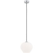 Argon Kalimera lampa wisząca 1x15W opal mat/chrom 4040