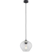 Argon Kalimera lampa wisząca 1x15W przezroczysty/czarny 4041