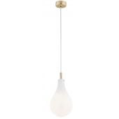 Argon Oakland lampa wisząca 1x6W biały/mosiądz 4696