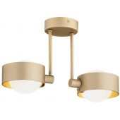 Argon Massimo Plus lampa podsufitowa 2x6 W biała 7215