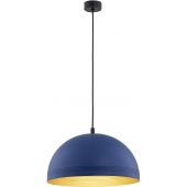 Argon Bonita lampa wisząca 1x15W granatowy/złoty 8244