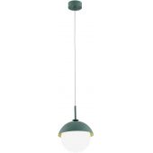 Argon Cappello lampa wisząca 1x15W opal mat/zielony 8297