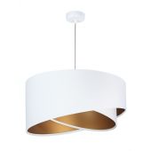 BPS Koncept Galaxy lampa wisząca 1x60 W biała-złota 060-062