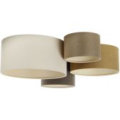 BPS Koncept Boho Ellegant lampa podsufitowa 4x60 W brązowa 084-076