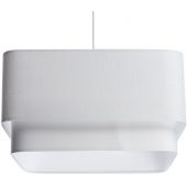 BPS Koncept Kwadro duo lampa wisząca 1x60 W biała KWD-010