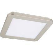 Candellux Nexit plafon 1x12W LED satyna/biały 10-66824