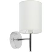 Candellux Yan kinkiet 1x40W biały/chrom 21-45249