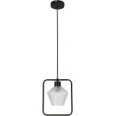 Candellux Niko lampa wisząca 1x40 W czarna 31-26842