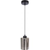 Candellux Cox lampa wisząca 1x60W czarna/chrom 31-53862