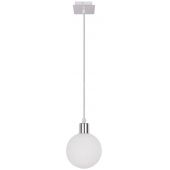 Candellux Oden lampa wisząca 1x40W chrom/biała 31-03232