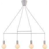 Candellux Alto lampa wisząca 4x40W biały mat 34-70906