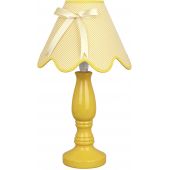 Candellux Lola lampa stołowa 1x40W żółta 41-04680