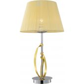 Candellux Diva lampa stołowa 1x60W chrom/złoty 41-55071