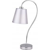 Candellux Luk lampa stołowa 1x40W chrom/szary 41-70760