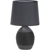 Candellux Ambon lampa stołowa 1x40W czarna 41-78643