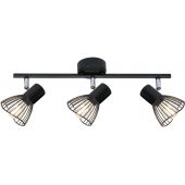 Candellux Fly lampa podsufitowa 3x40W czarna 93-61911