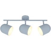 Candellux Azuro lampa podsufitowa 3x40W szary mat 93-63229