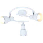 Candellux Fido lampa podsufitowa 3x40W biały/chrom 98-63380