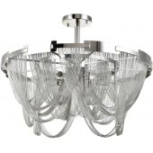 CosmoLight Roma lampa podsufitowa 8x40W nikiel C08529NI