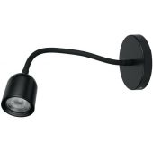 DPM kinkiet 1x4 W czarny R4T-4W-B