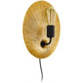 Eglo Gascueria kinkiet 1x60W złoty/czarny 98379