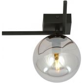 Emibig Imago 1G lampa podsufitowa 1x40W czarna/grafit 1131/1G