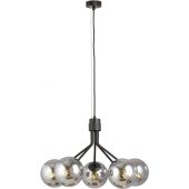 Emibig Nova lampa wisząca 5x40W czarna/grafit 1140/5