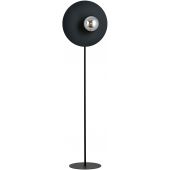 Emibig Oslo lampa stojąca 1x40W czarny/szkło grafitowe 1186/LP