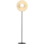 Emibig Soho lampa stojąca 1x10W czarny/szkło mleczne 1303/LP1