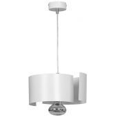 Emibig Vixon lampa wisząca 1x60W biały/chrom 306/1