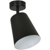 Emibig Prism lampa podsufitowa 1x60W czarny/biały 385/1