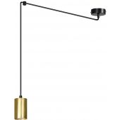 Emibig Traker lampa wisząca 1x30W czarny/złoty 526/1