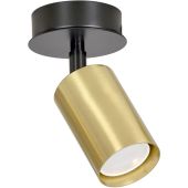 Emibig Zen lampa podsufitowa 1x30W czarny/złoty 622/1