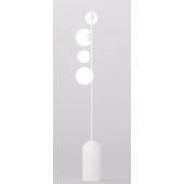 Emibig Etno lampa stojąca 4x8 W biała 1500/LP4
