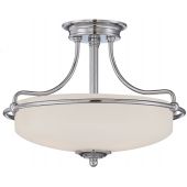 Elstead Lighting Griffin lampa podsufitowa 3x60 W antyczny nikiel QZ-GRIFFIN-SFS-AN