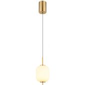 Globo Lighting Ewald lampa wisząca 1x7 W mosiądz 15217H