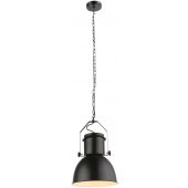 Globo Lighting Kutum lampa wisząca 1x40W czarna 15283