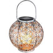 Globo Lighting Solar lampa solarna stojąca 1x0,06 W srebrny 36741