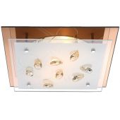 Globo Lighting Ayana plafon 2x40 W złoty 40412-2