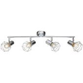 Globo Lighting Xara I lampa podsufitowa 4x40W chrom 54802-4